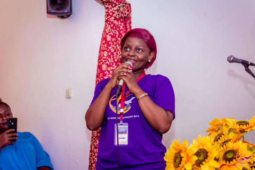 Minister Josephine Leading Worship